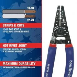 Ergo Wire Stripper 10 AWG -18 AWG by Southwire -Deals Freeman Store southwire wire strippers 67039540 1f 1000