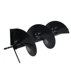 4 in. Replacement Earth Auger Bit - 3/4 in. Shaft for Post Hole Machine by XtremepowerUS -Deals Freeman Store xtremepowerus auger bits 81097 h 4f 1000