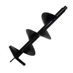 4 in. Replacement Earth Auger Bit - 3/4 in. Shaft for Post Hole Machine by XtremepowerUS