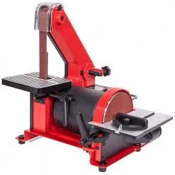 1 in. x 30 in. Belt with 5 in. Disc Sander Corded Bench Top Polish Grinder Table Sanding Station by XtremepowerUS