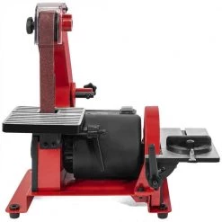 1 in. x 30 in. Belt with 5 in. Disc Sander Corded Bench Top Polish Grinder Table Sanding Station by XtremepowerUS -Deals Freeman Store xtremepowerus belt sanders 46000 h1 76 1000