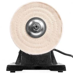 6 in. 1/2 HP Electric Heavy-Duty Buffer Benchtop Dual Pad Polisher Grinder by XtremepowerUS -Deals Freeman Store xtremepowerus bench grinders 45808 h1 44 1000