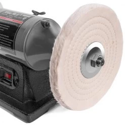 8 in. 3/4 HP Electric Heavy-Duty Buffer Bench Top Polisher Grinder by XtremepowerUS -Deals Freeman Store xtremepowerus bench grinders 45809 h1 1f 1000