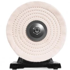 8 in. 3/4 HP Electric Heavy-Duty Buffer Bench Top Polisher Grinder by XtremepowerUS -Deals Freeman Store xtremepowerus bench grinders 45809 h1 4f 1000