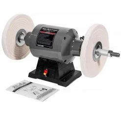 10 in. 1 HP 750-Watt Benchtop Dual Pad Polishing Grinder Buffer by XtremepowerUS -Deals Freeman Store xtremepowerus bench grinders 45810 h1 76 1000