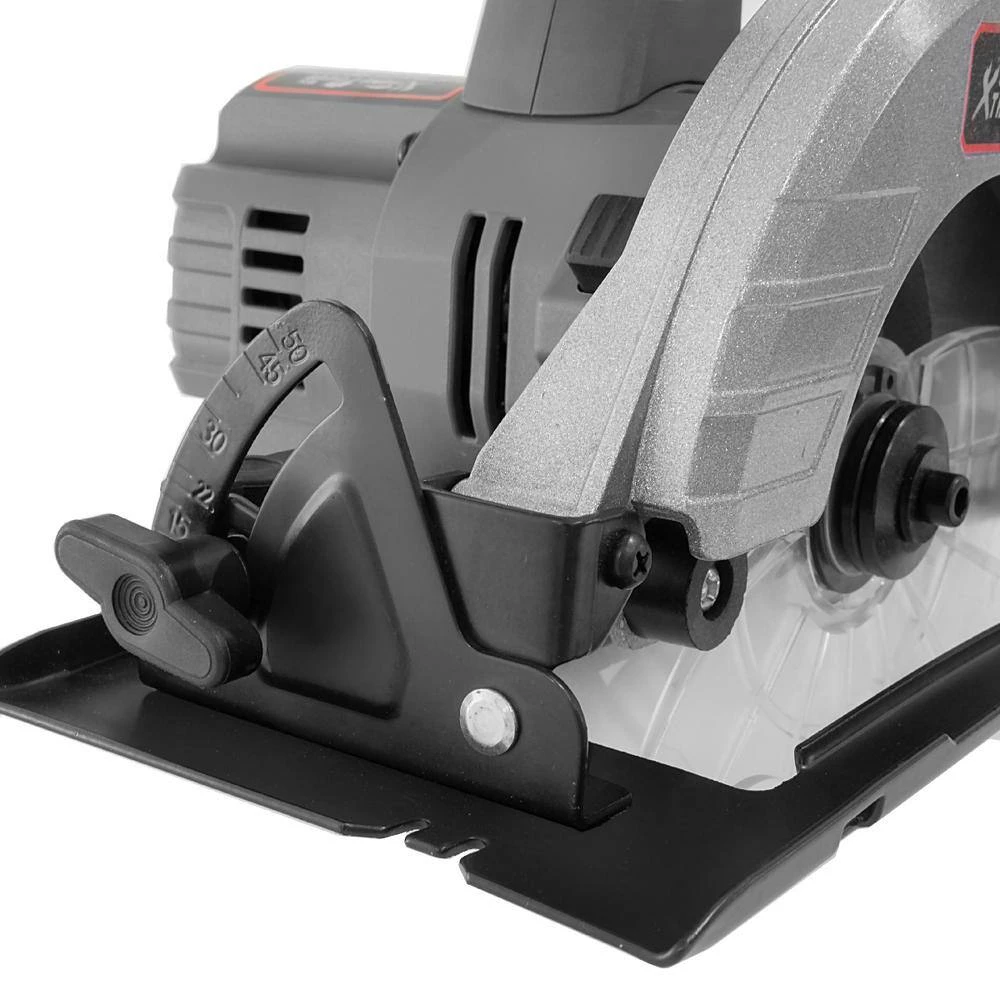 20-Volt Max Cordless Circular Saw Brushless 6.5 in. in 4.0Ah Lithium Charger with Bag by XtremepowerUS 3 20-Volt Max Cordless Circular Saw Brushless 6.5 in. in 4.0Ah Lithium Charger with Bag by XtremepowerUS - Image 3