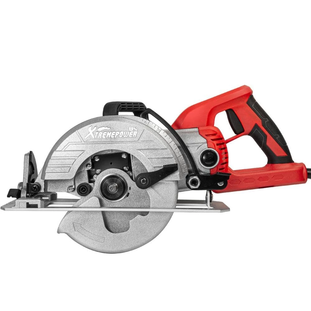 7-1/4 in. 1800-Watt Circular Saw Cut Off Saw Cutter Adjustable Cutting Depth by XtremepowerUS 2 7-1/4 in. 1800-Watt Circular Saw Cut Off Saw Cutter Adjustable Cutting Depth by XtremepowerUS - Image 2