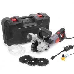 18 in. W 110-Volt Electric Wall Groove Chaser Slotter Cutting Machine Built-In Infrared Beam by XtremepowerUS