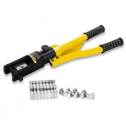 16-Ton Cable Lug Hydraulic Wire Cable Terminal Crimper with Dies by XtremepowerUS