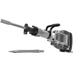 36.6 in. x 16.5 in. Electric Jack Hammer Demolition Power Tool, 2 Chisels, Case with Plastic Handle by XtremepowerUS -Deals Freeman Store xtremepowerus demolition breaker hammers 61109 xp c3 1000