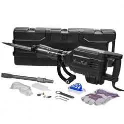 8.1 in. W 2800-Watt Heavy-Duty Electric Jackhammer Demolition Hammer Concrete Breaker Tool Kit by XtremepowerUS