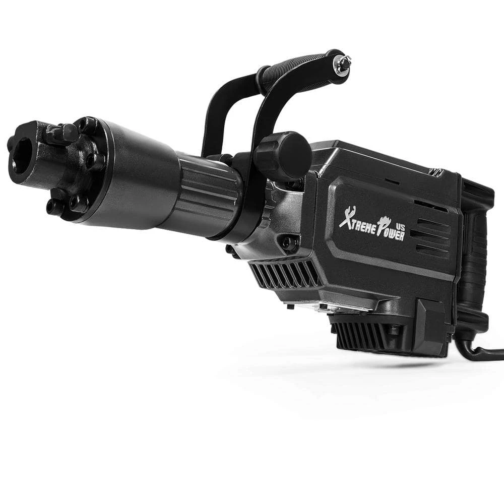 8.1 in. W 2800-Watt Heavy-Duty Electric Jackhammer Demolition Hammer Concrete Breaker Tool Kit by XtremepowerUS 2 8.1 in. W 2800-Watt Heavy-Duty Electric Jackhammer Demolition Hammer Concrete Breaker Tool Kit by XtremepowerUS - Image 2