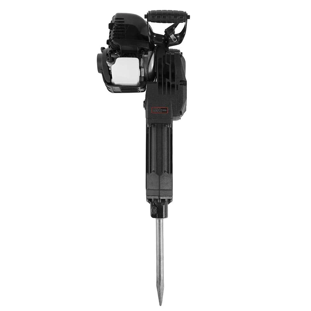 38 cc Gas Powered 4-Stroke 26 in. x 15 in. Demolition Concrete Breaker Drill Jack Hammer with 2 Chisel Plastic Handle by XtremepowerUS 4 38 cc Gas Powered 4-Stroke 26 in. x 15 in. Demolition Concrete Breaker Drill Jack Hammer with 2 Chisel Plastic Handle by XtremepowerUS - Image 4