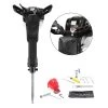 38 cc Gas Powered 4-Stroke 26 in. x 15 in. Demolition Concrete Breaker Drill Jack Hammer with 2 Chisel Plastic Handle by XtremepowerUS