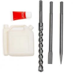 25 in. 32.7 cc Gasoline Demolition Concrete Breaker Hammer and Drill Kit with Chisel Bits by XtremepowerUS -Deals Freeman Store xtremepowerus demolition breaker hammers 66077 xph2 76 1000