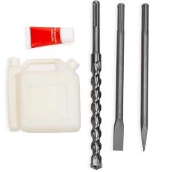 25 in. 32.7 cc Gasoline Demolition Concrete Breaker Hammer and Drill Kit with Chisel Bits by XtremepowerUS -Deals Freeman Store xtremepowerus demolition breaker hammers 66077 xph3 76 1000