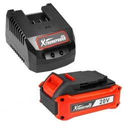 20-Volts MAX Li-Ion 2Ah Battery 1/4 in. All-Metal Hex Chuck Brushless Cordless Variable Speed Impact Driver w/ Charge by XtremepowerUS -Deals Freeman Store xtremepowerus impact drivers 47532 1f 1000