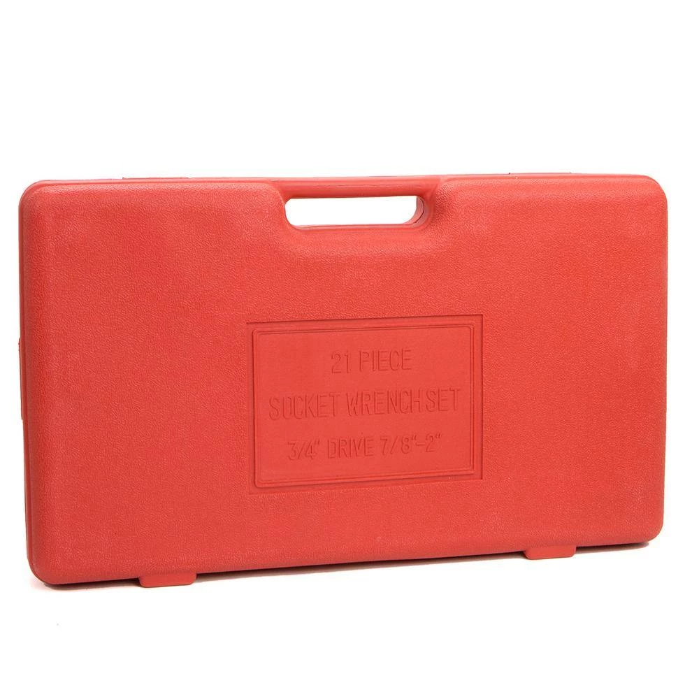 3/4 in. Drive Socket Wrench Set Standard SAE Tools (21-Piece) by XtremepowerUS 7 3/4 in. Drive Socket Wrench Set Standard SAE Tools (21-Piece) by XtremepowerUS - Image 7