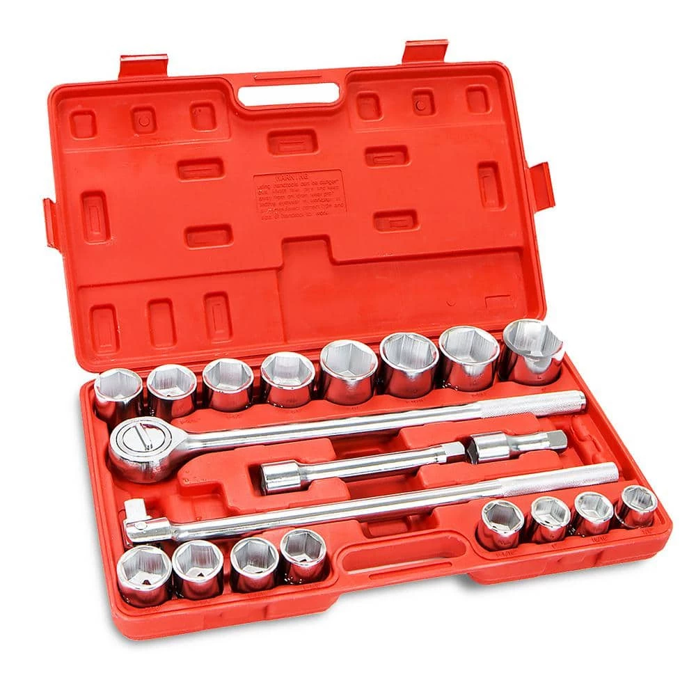 3/4 in. Drive Socket Wrench Set Standard SAE Tools (21-Piece) by XtremepowerUS 2 3/4 in. Drive Socket Wrench Set Standard SAE Tools (21-Piece) by XtremepowerUS - Image 2
