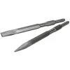 5/8 in. Steel Point and Flat Concrete Chisels for Electric Demolition Jack HammerHex Shank Chisel Bit Set (2-Pieces) by XtremepowerUS