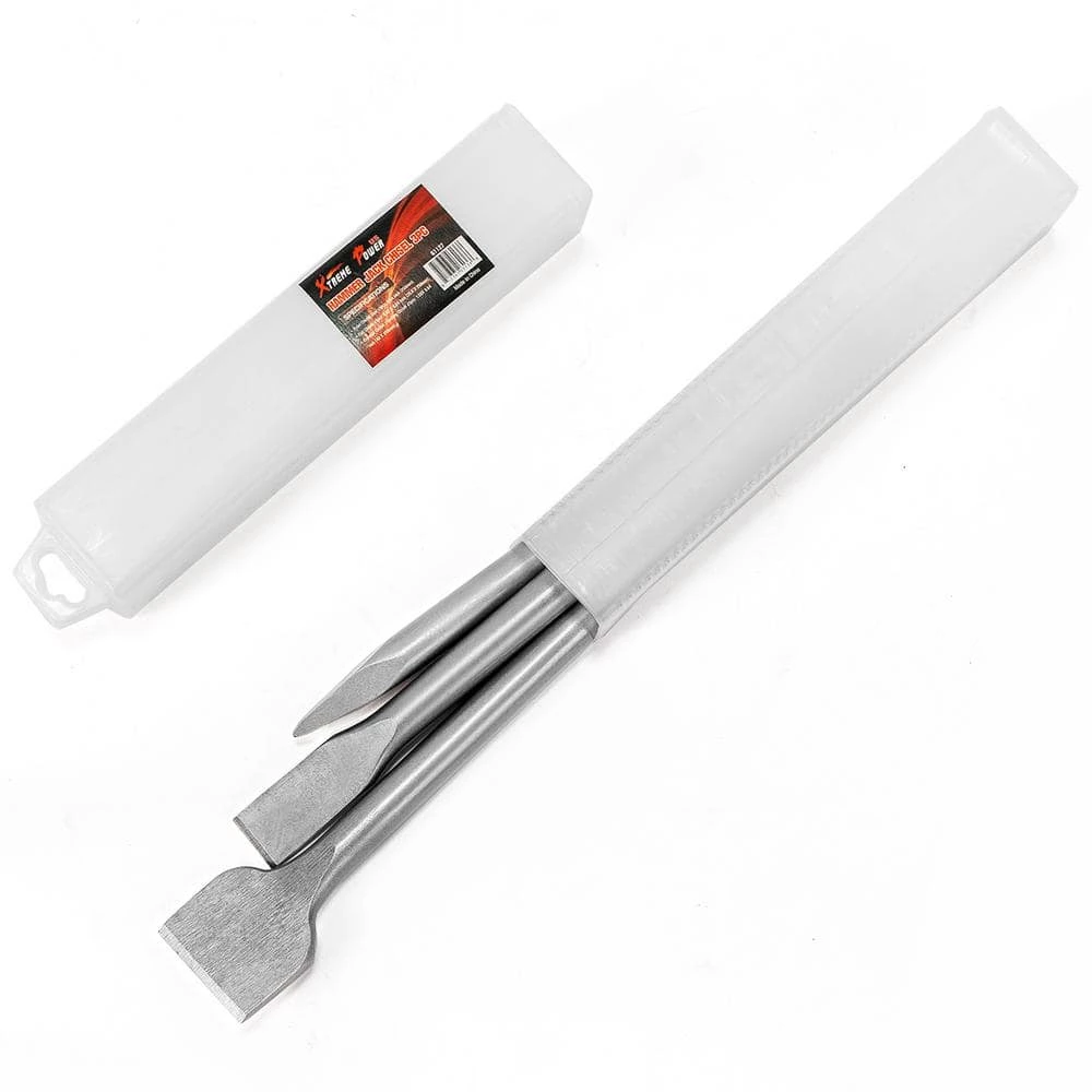 3/8 in. x 10 in. SDS-Plus High Carbon Steel Masonry Rotary Hammer Bit Set (3-Piece) by XtremepowerUS 6 3/8 in. x 10 in. SDS-Plus High Carbon Steel Masonry Rotary Hammer Bit Set (3-Piece) by XtremepowerUS - Image 6