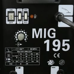 190 Amp Dual MIG-195 230-Volt Gasoline Flux Core Auto Wire Aluminum Welding Machine Gas/No Gas Welder by XtremepowerUS -Deals Freeman Store xtremepowerus mig welders 55016 h1 4f 1000