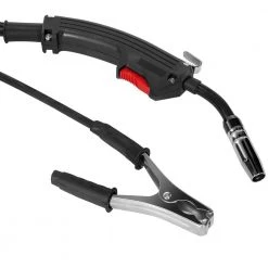 115-Volt MIG 130 Welder Flux Core Wire Automatic Feed Welding Machine DIY Tool with Protective Mask Kit by XtremepowerUS -Deals Freeman Store xtremepowerus mig welders 55019 44 1000