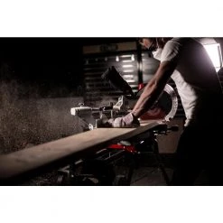 15 Amp 12 in. 4,000 RPM Corded Single-Bevel Sliding Compound Miter Saw by XtremepowerUS -Deals Freeman Store xtremepowerus miter saws 50126 h1 76 1000