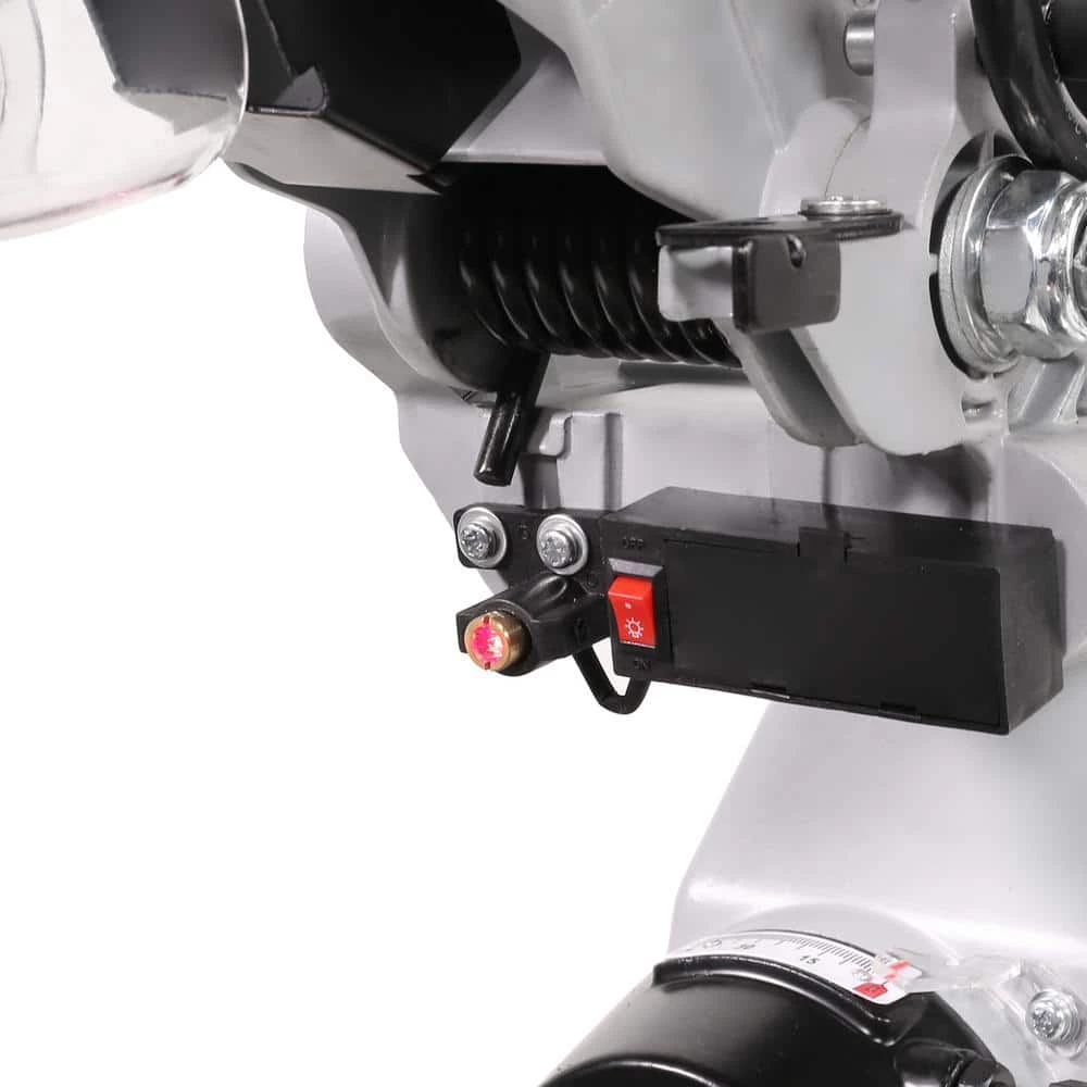15 Amp 12 in. 4,000 RPM Corded Single-Bevel Sliding Compound Miter Saw by XtremepowerUS 5 15 Amp 12 in. 4,000 RPM Corded Single-Bevel Sliding Compound Miter Saw by XtremepowerUS - Image 5