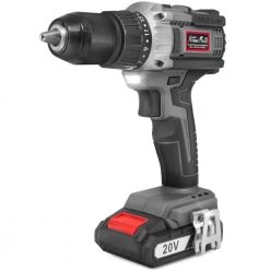 20-Volt Max Li-Ion Brushless Cordless 1/2 in. Drill Driver Screwdriver with 2 Ah Battery and Bag by XtremepowerUS -Deals Freeman Store xtremepowerus power drills 47506 4f 1000