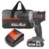 20-Volt Max Li-Ion Brushless Cordless 1/2 in. Drill Driver Screwdriver with 2 Ah Battery and Bag by XtremepowerUS