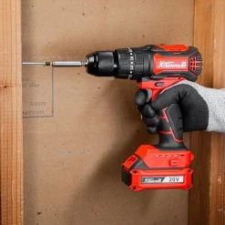 20-Volt MAX Li-Ion Brushless Cordless Impact Drill 1/2 in. Chuck LED Power Drill 2 Ah Battery, Charger & Bag by XtremepowerUS -Deals Freeman Store xtremepowerus power drills 47531 4f 1000