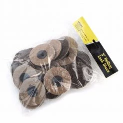 3 in. Coar Grit Roloc Cleaning Roll Lock Sanding Disc (25-Piece) by XtremepowerUS -Deals Freeman Store xtremepowerus power sander accessories 03303 4f 1000