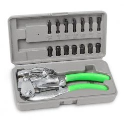 1-Ton Aviation Power Hole Punch Kit with 7-Sizes and Storage Case (15-Pieces) by XtremepowerUS