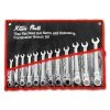 Flex-Head SAE and mm Ratcheting Combination Wrench Set (12-Piece) by XtremepowerUS