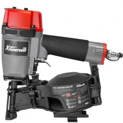 Professional Coil Roofing Nailer 1-3/4 in. Cordless Nail Gun Pneumatic Air Tools by XtremepowerUS