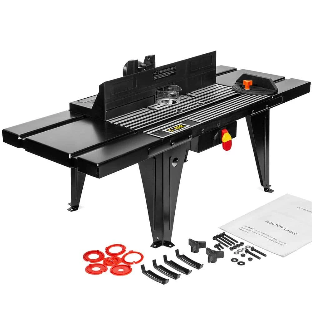 34 in. x 13 in. DIY Woodworking Aluminum Benchtop Router Table by XtremepowerUS 1 34 in. x 13 in. DIY Woodworking Aluminum Benchtop Router Table by XtremepowerUS