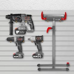 Folding Roller Stand Saw Horse Height Adjustable 250 LBS Load Capacity -Grey by XtremepowerUS -Deals Freeman Store xtremepowerus saw horses 65074 1 4f 1000