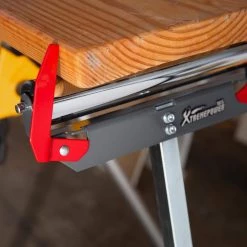 Folding Roller Stand Saw Horse Height Adjustable 250 LBS Load Capacity -Grey by XtremepowerUS -Deals Freeman Store xtremepowerus saw horses 65074 1 fa 1000