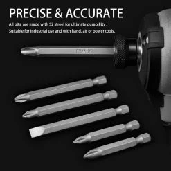 1/4 in. Impact-Duty Steel Screwdriver Driving Bit Set (148-Piece) by XtremepowerUS -Deals Freeman Store xtremepowerus screwdriver bits 33808 1f 1000