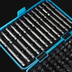 1/4 in. Impact-Duty Steel Screwdriver Driving Bit Set (148-Piece) by XtremepowerUS -Deals Freeman Store xtremepowerus screwdriver bits 33808 66 1000