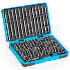 1/4 in. Impact-Duty Steel Screwdriver Driving Bit Set (148-Piece) by XtremepowerUS -Deals Freeman Store xtremepowerus screwdriver bits 33808 c3 1000