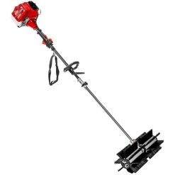 43 cc 24 in. Portable Gas Metal Power Brush Snow Sweeper by XtremepowerUS -Deals Freeman Store xtremepowerus specialty power tool accessories 82101 h c3 1000