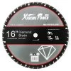 16 in. x 0.125 in. x 1 in. Segmented Cut Off Saw Diamond Blade Abrasive Wheel by XtremepowerUS