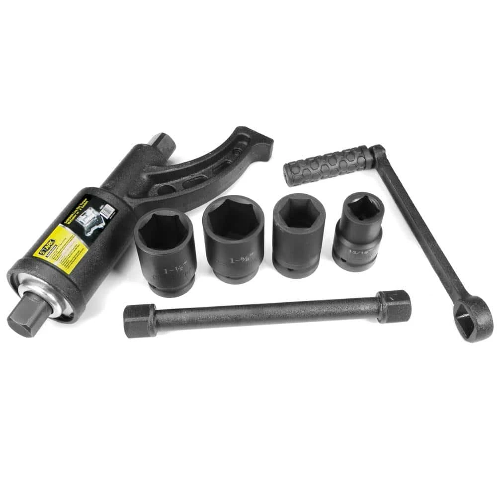 Heavy-Duty 33 mm Lug Nut Wrench Torque Multiplier with 5400 NM Socket by XtremepowerUS 2 Heavy-Duty 33 mm Lug Nut Wrench Torque Multiplier with 5400 NM Socket by XtremepowerUS - Image 2